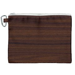 Dark Brown Wood Texture, Cherry Wood Texture, Wooden Canvas Cosmetic Bag (xxl) by nateshop