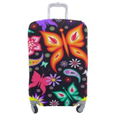 Floral Butterflies Luggage Cover (medium) by nateshop