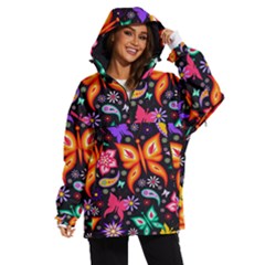 Floral Butterflies Women s Ski And Snowboard Jacket