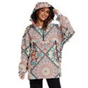 Flowers Pattern, Abstract, Art, Colorful Women s Ski and Snowboard Jacket View1