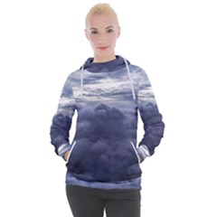 Majestic Clouds Landscape Women s Hooded Pullover by dflcprintsclothing