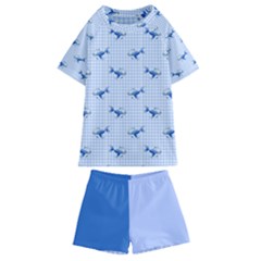 Cksts3827 Kids  Swim T-shirt And Shorts Set by adorned