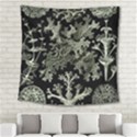 Weave Haeckel Lichenes Photobionten Square Tapestry (Large) View2