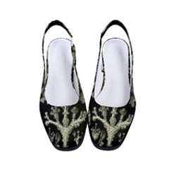 Weave Haeckel Lichenes Photobionten Women s Classic Slingback Heels by Cemarart