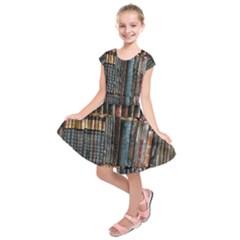 Menton Old Town France Kids  Short Sleeve Dress