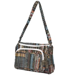 Menton Old Town France Front Pocket Crossbody Bag