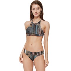 Menton Old Town France Banded Triangle Bikini Set