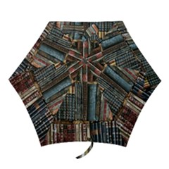 Abstract Colorful Texture Mini Folding Umbrellas by Bedest