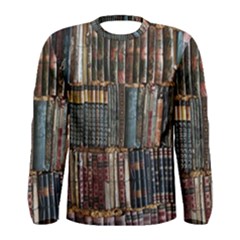 Abstract Colorful Texture Men s Long Sleeve T-Shirt