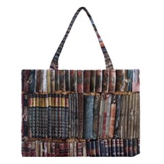 Abstract Colorful Texture Medium Tote Bag by Bedest
