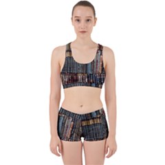 Abstract Colorful Texture Work It Out Gym Set