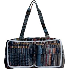 Abstract Colorful Texture Multi Function Bag