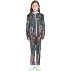 Abstract Colorful Texture Kids  Tracksuit