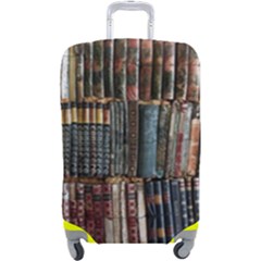 Pile Of Books Photo Of Assorted Book Lot Backyard Antique Store Luggage Cover (Large)