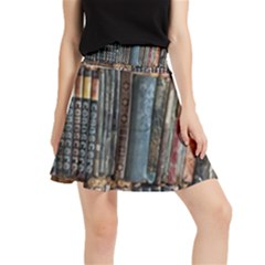 Pile Of Books Photo Of Assorted Book Lot Backyard Antique Store Waistband Skirt