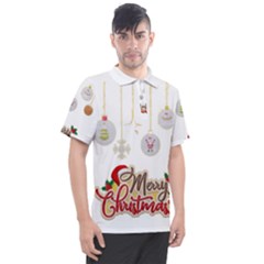 Merry Christmas  Men s Polo T-shirt by bego