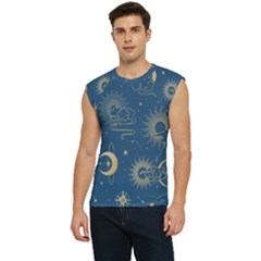 Asian Seamless Galaxy Pattern Men s Raglan Cap Sleeve T-shirt