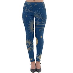 Asian Seamless Galaxy Pattern Lightweight Velour Leggings by Cemarart