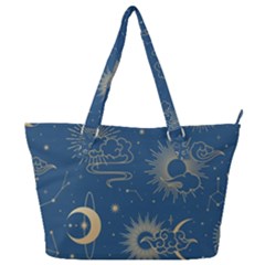 Asian Seamless Galaxy Pattern Full Print Shoulder Bag