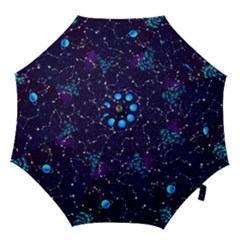 Realistic Night Sky With Constellations Hook Handle Umbrellas (Small)