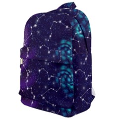 Realistic Night Sky With Constellations Classic Backpack