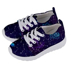 Realistic Night Sky With Constellations Kids  Lightweight Sports Shoes