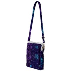 Realistic Night Sky With Constellations Multi Function Travel Bag