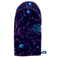 Realistic Night Sky With Constellations Microwave Oven Glove