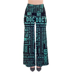 Tardis Doctor Who Technology Number Communication So Vintage Palazzo Pants