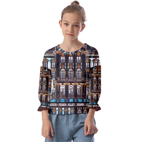 Catherine Spalace St Petersburg Kids  Cuff Sleeve Top by Cemarart