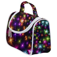 Star Colorful Christmas Xmas Abstract Satchel Handbag