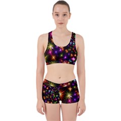 Star Colorful Christmas Xmas Abstract Work It Out Gym Set