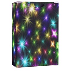Star Colorful Christmas Abstract Playing Cards Single Design (rectangle) With Custom Box by Cemarart
