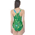 Golf Course Par Golf Course Green One Piece Swimsuit View2