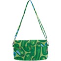 Golf Course Par Golf Course Green Removable Strap Clutch Bag View2