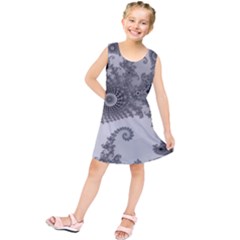 Males Mandelbrot Abstract Almond Bread Kids  Tunic Dress