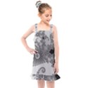 Males Mandelbrot Abstract Almond Bread Kids  Overall Dress View1
