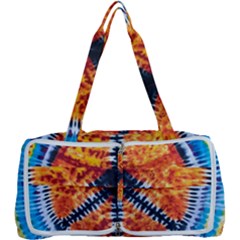 Tie Dye Peace Sign Multi Function Bag