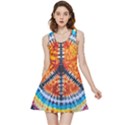 Tie Dye Peace Sign Inside Out Reversible Sleeveless Dress View1