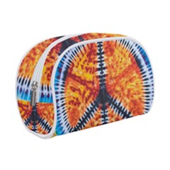 Tie Dye Peace Sign Make Up Case (Small)