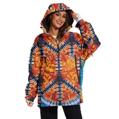 Tie Dye Peace Sign Women s Ski and Snowboard Jacket