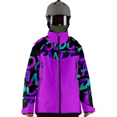 You Can Do It Men s Zip Ski And Snowboard Waterproof Breathable Jacket