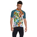 Floral Men s Short Sleeve Cycling Jersey View3