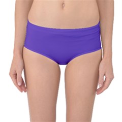 Ultra Violet Purple Mid-waist Bikini Bottoms by bruzer