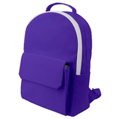 Ultra Violet Purple Flap Pocket Backpack (small) by bruzer