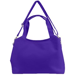 Ultra Violet Purple Double Compartment Shoulder Bag by bruzer