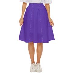 Ultra Violet Purple Classic Short Skirt by bruzer