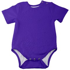 Ultra Violet Purple Baby Short Sleeve Bodysuit by bruzer