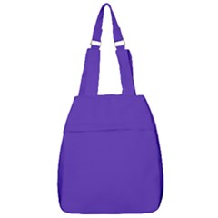 Ultra Violet Purple Center Zip Backpack by bruzer