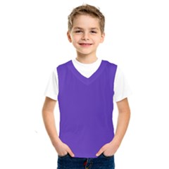 Ultra Violet Purple Kids  Basketball Tank Top by Patternsandcolors